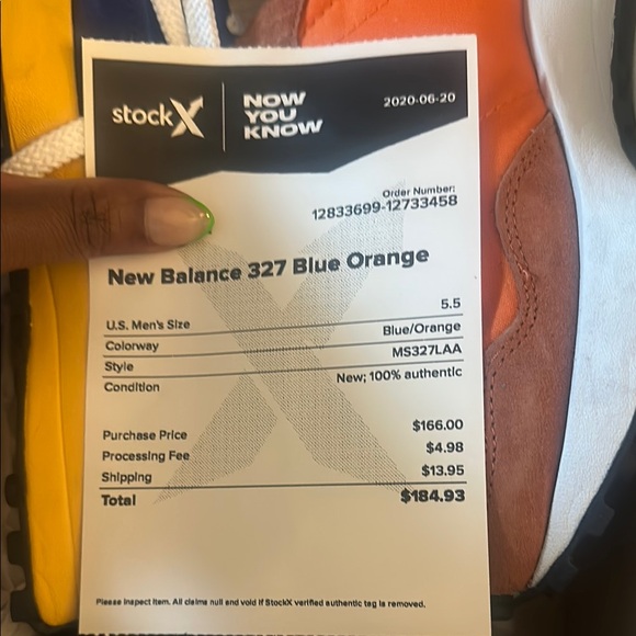 Colorful New Balance Sneakers - Picture 4 of 4